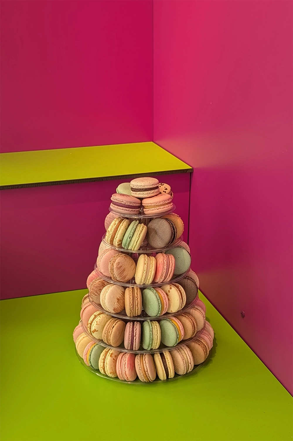 Pyramide ronde de 6 étages